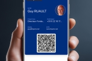Carte de visite digitale e-Wallet